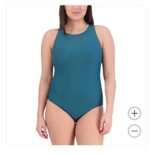 New Eddie Bauer Ladies' Swimsuit Green Size S